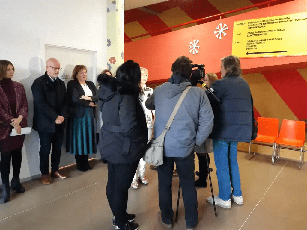 Studijska posjeta partnera u okviru HURID-ovog projekta „Koalicija za ranu intervenciju u djetinjstvu“ koji se provodi u Krapinsko-zagorskoj županiji - slika 2