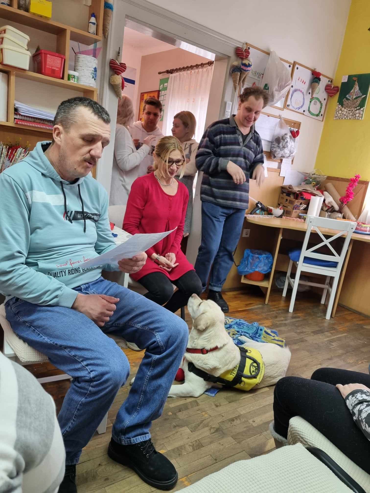 Nataša i Luna redovne su gošće u Udruzi OSIT Bjelovar: ‘‘Uživamo u svakom susretu, to vrijeme u nama ostaje zauvijek’’ - slika 2