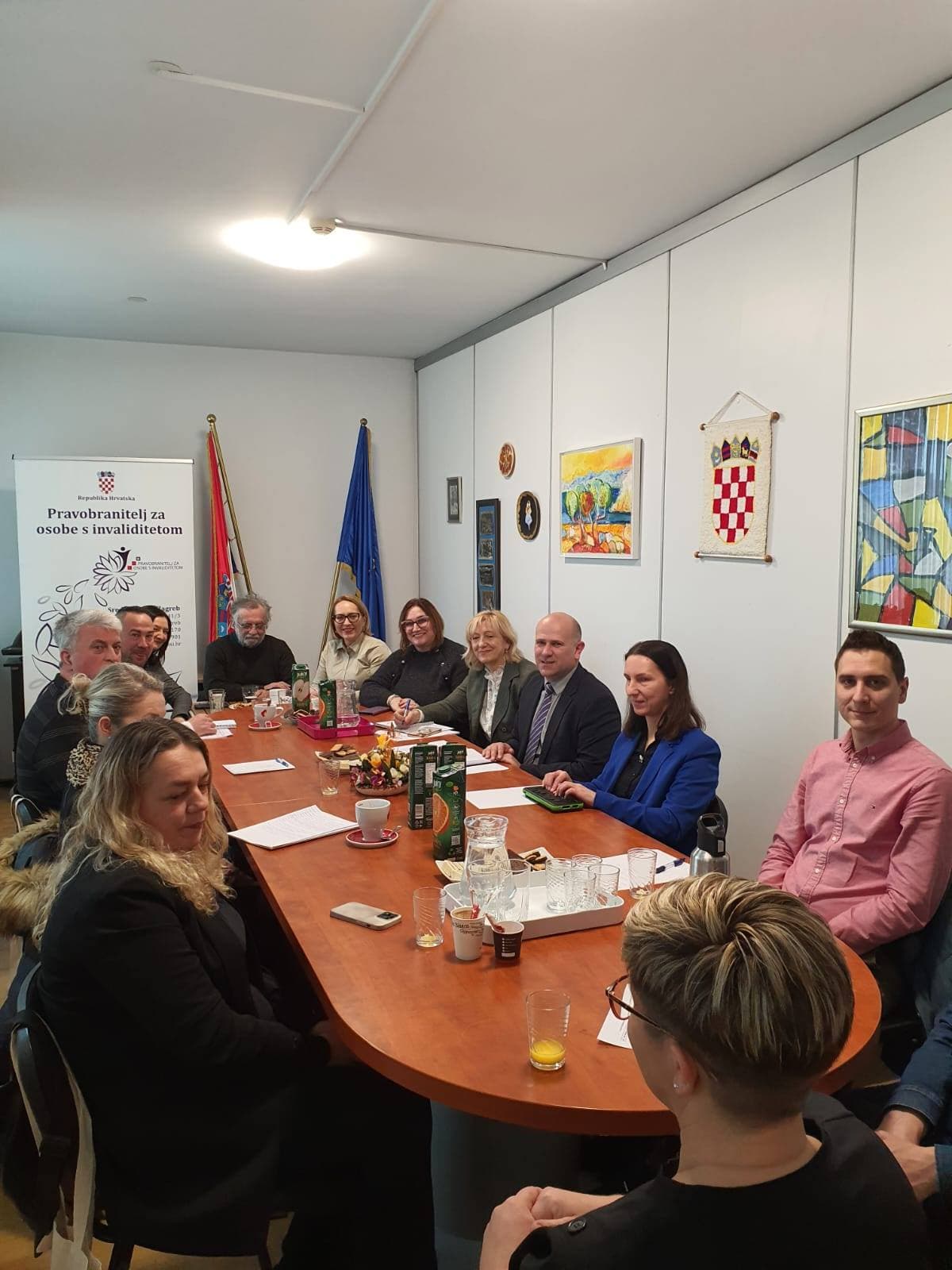 Održan prvi sastanak novog VI. saziva Stručnog savjeta pravobranitelja za osobe s invaliditetom - slika 1