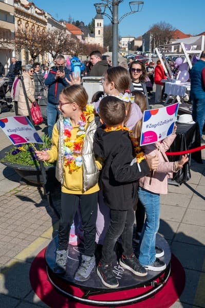 Daruvar obojan u ljubičasto: Obilježen Dan rijetkih bolesti, u zrak poletjelo 200 balona - slika 8