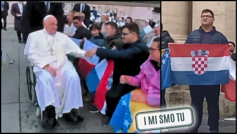 Emanuel Štajcer predstavljao Hrvatsku u Vatikanu: Rukovao se s papom i primio njegov blagoslov