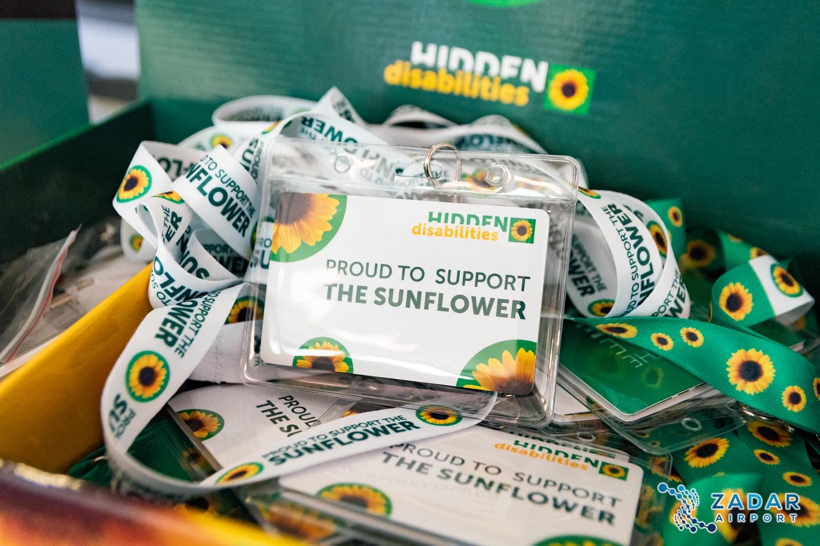 Zračna luka Zadar pridružila se međunarodnom programu Hidden Disabilities Sunflower - slika 1