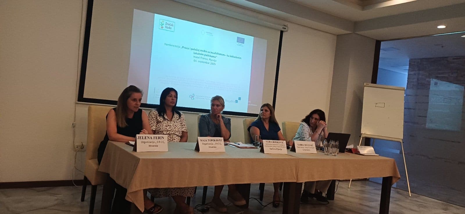 Jačanje položaja osoba s invaliditetom kroz inkluzivne lokalne politike - konferencija u Crnoj Gori