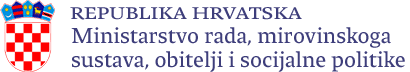 Logo - Ministarstvo rada, mirovinskoga sustava, obitelji i socijalne politike