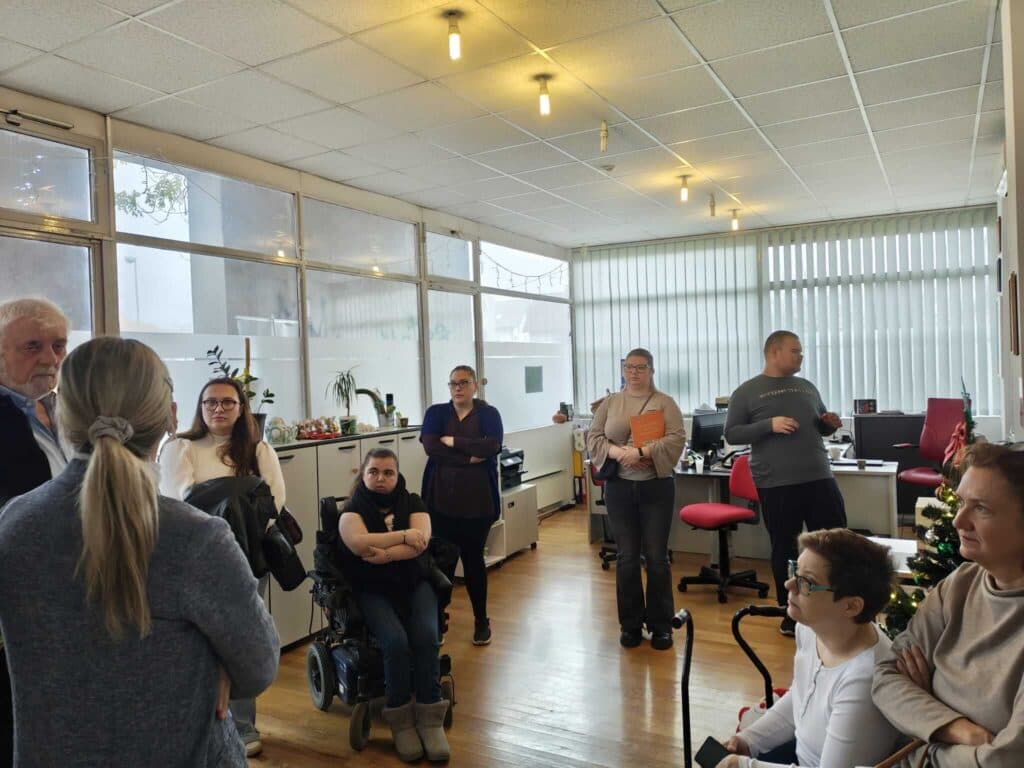 Hrvatski savez udruga cerebralne i dječje paralize svoj je rad predstavio zainteresiranoj javnosti na prvom po redu Danu otvorenih vrata Saveza