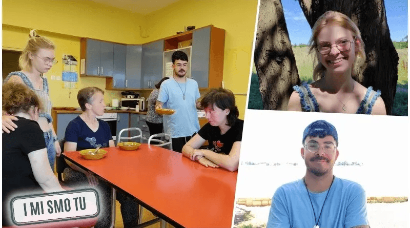 Njemica Lili i Španjolac Alex volontiraju u Centru za inkluziju Buje: „Oduševljeni smo Istrom i svojim domaćinima!“