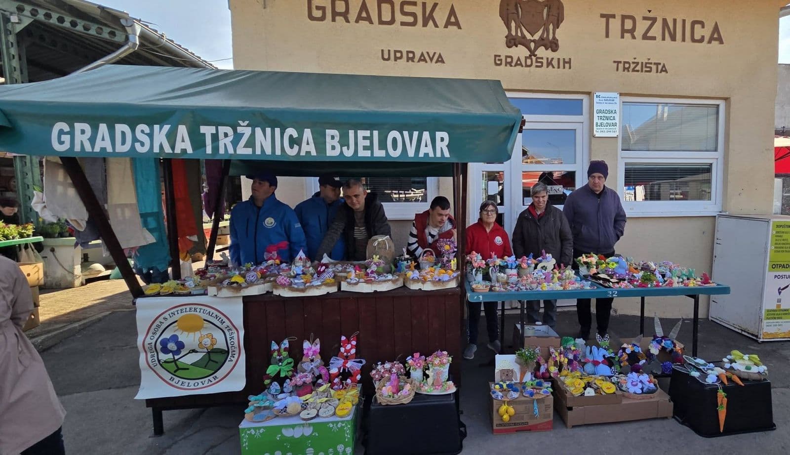 Zekina radionica na bjelovarskoj tržnici