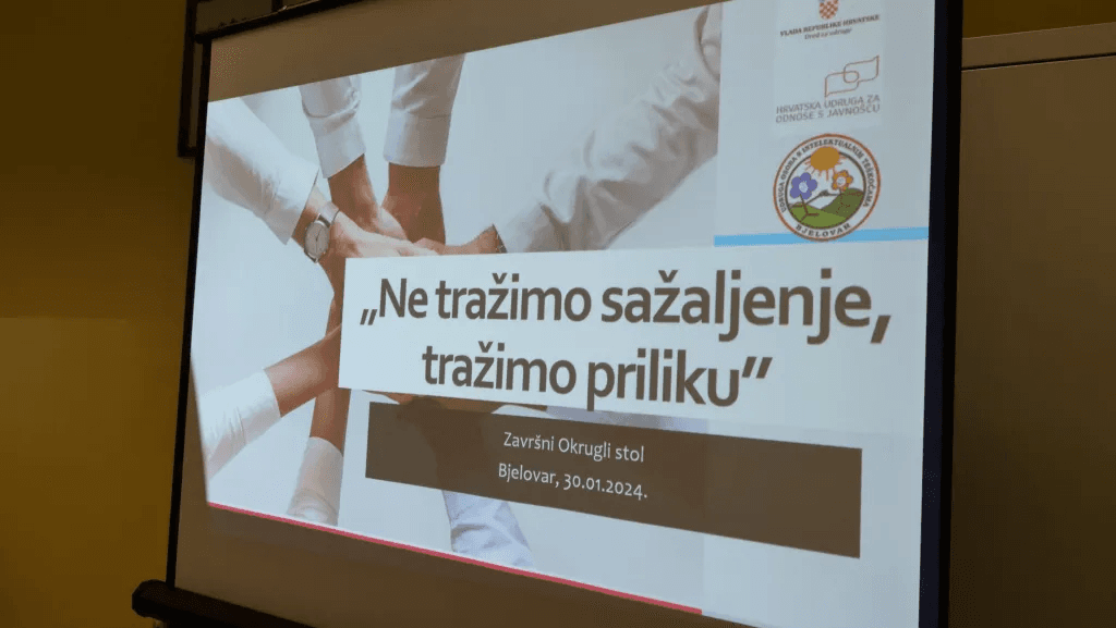 II. okrugli stol u sklopu projekta “Ne tražimo sažaljenje, tražimo priliku“ - slika 4