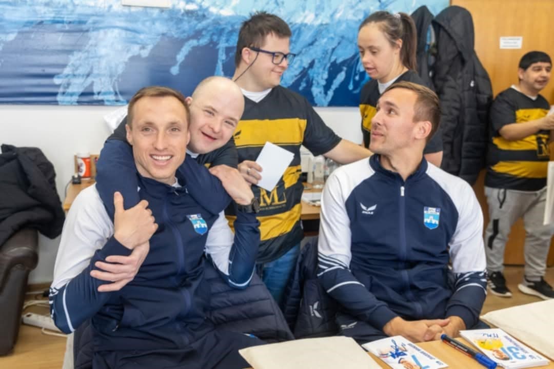 VEDRAN JUGOVIĆ I MARKO MALENICA U POSJETU UZOSIO GOLUBICA VUKOVAR - DAN ISPUNJEN SPORTOM, ZAJEDNIŠTVOM I RADOSTI - slika 1