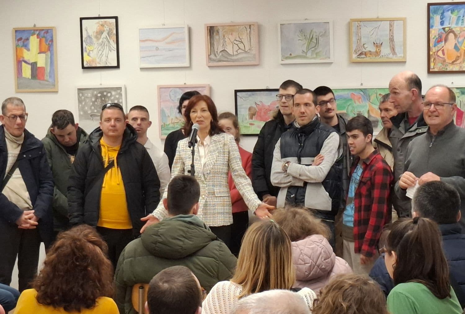 Otvorena izložba „Nadahnuća“ Udruge osoba s intelektualnim teškoćama Istre - slika 2