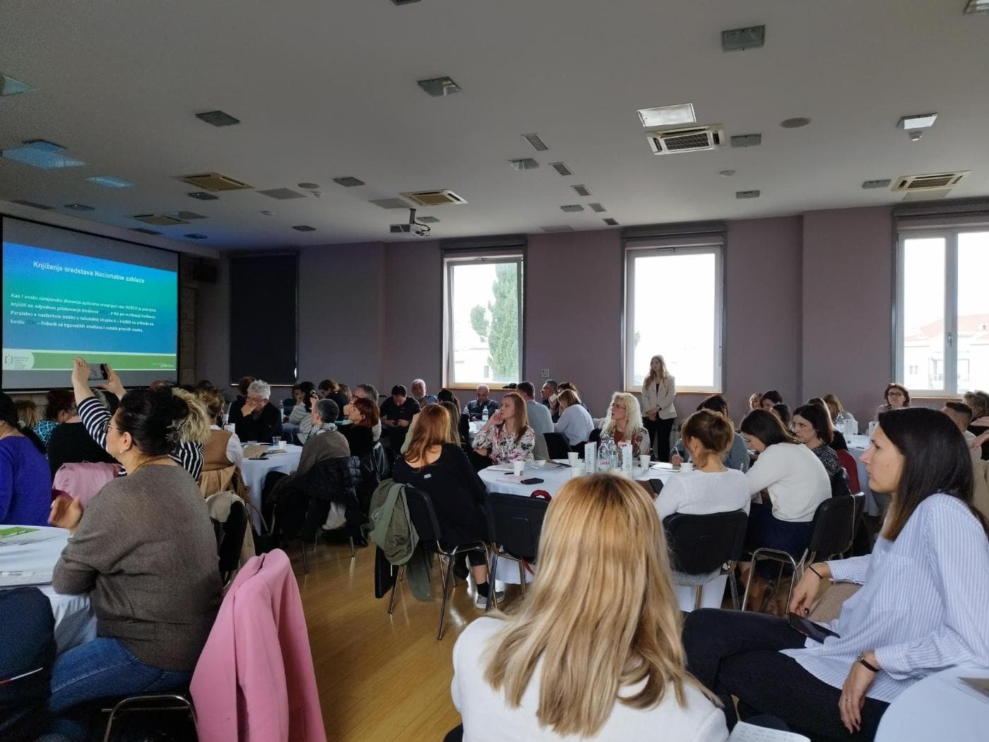 Održan koordinacijski sastanak i izobrazba za predstavnike/-ce udruga koje koriste institucionalnu podršku Nacionalne zaklade za razvoj civilnoga društva - slika 1