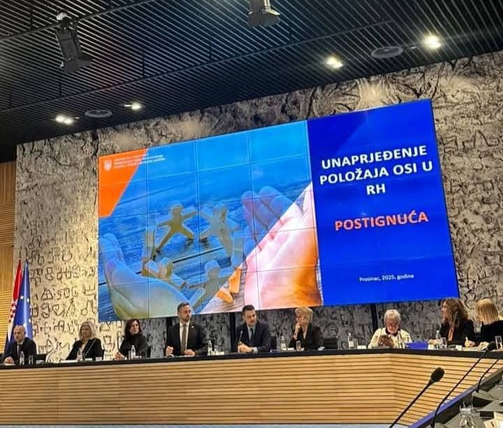 Održana je svečana sjednica Povjerenstva Vlade Republike Hrvatske za osobe s invaliditetom