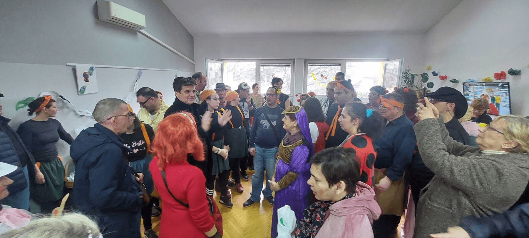 Vesela maškarana zabava u Centru za inkluziju i podršku u zajednici Labin