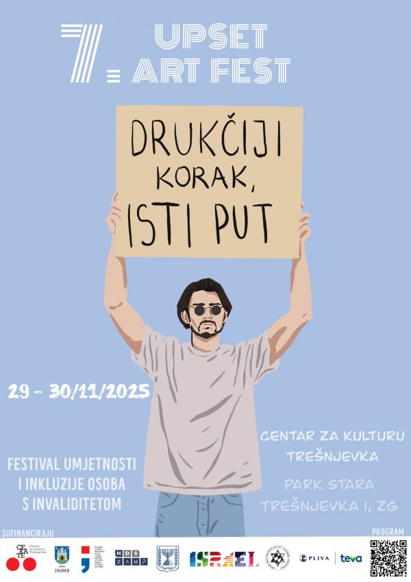7. UPSET ART, Festival umjetnosti i inkluzije osoba s invaliditetom