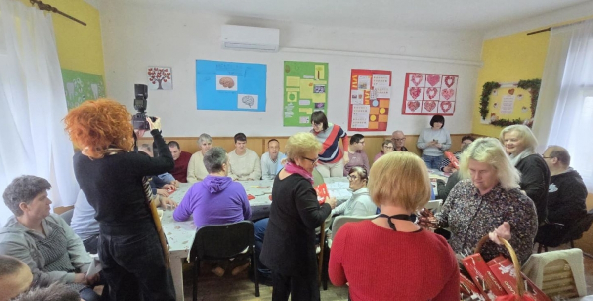 Uoči Dana zaljubljenih, udruga Osit iz Bjelovara organizirala je prigodno druženje