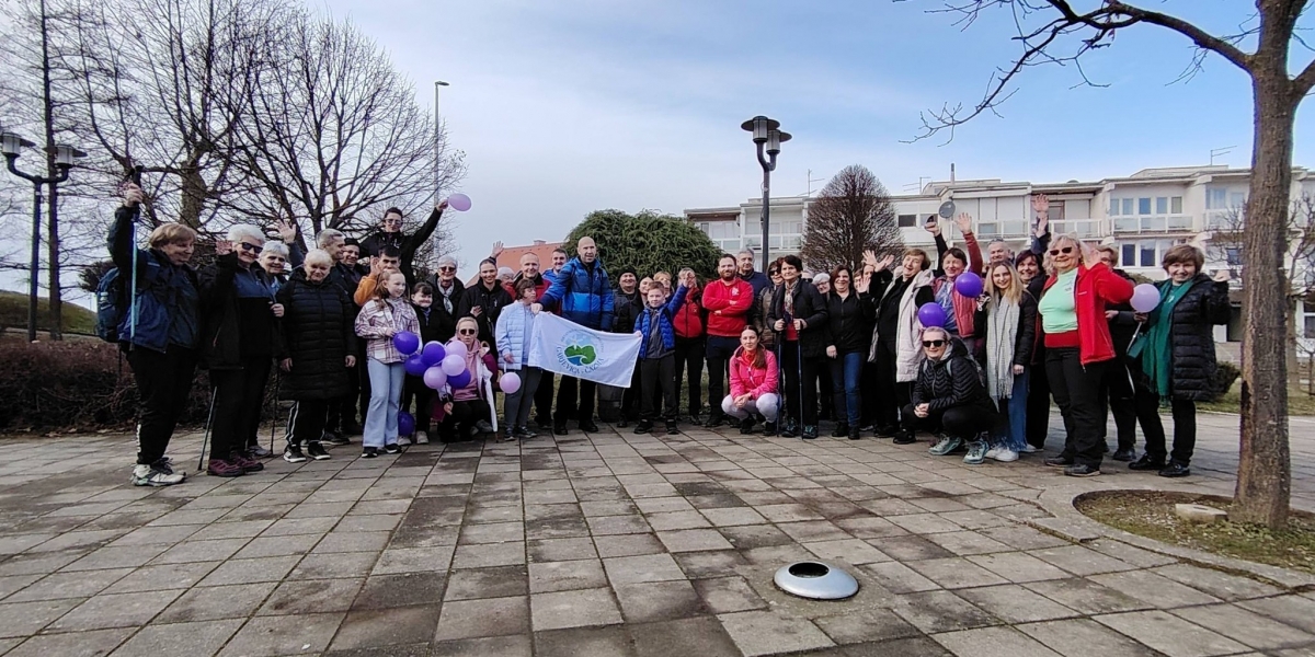 „Naši anđeli“ iz Čazme s planinarima i HGSS-ovcima skupili 350.000 koraka i podigli svijest o epilepsiji