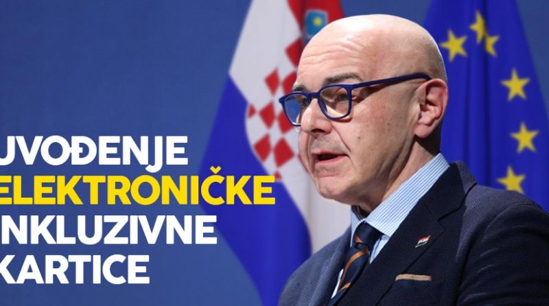 „Digitalna kartica, koju planiramo kao veliki projekt, je trenutno u fazi financijske i informatičke izrade“, rekao je ministar Ružić